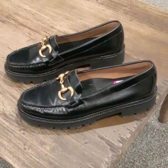 GH Bass Weejons Lianna leather Bit Loafers w memory foam cushioning size 9.5 NWT - Picture 5 of 8
